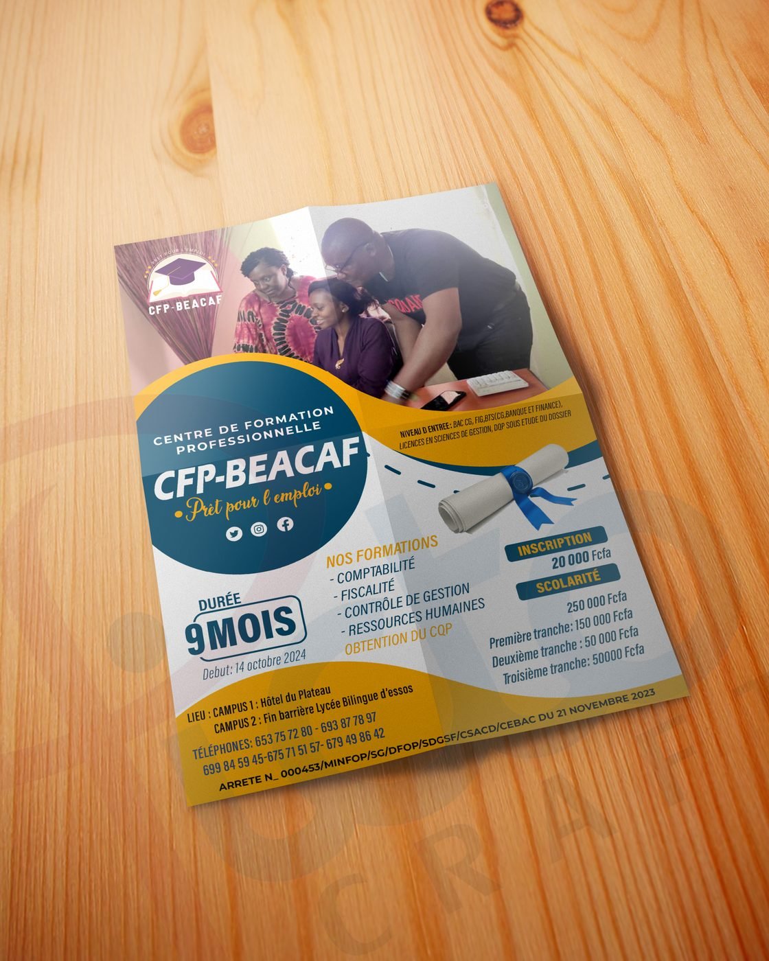 Flyers et dépliants